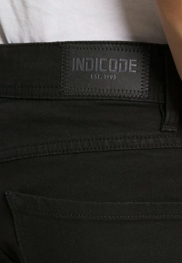 INDICODE JEANS POTTS - Jean Slim - Black Black 4 INDICODE JEANS POTTS - Jean Slim - Black Black – Image 4