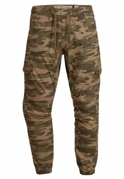 INDICODE JEANS LEVI - Pantalon Cargo - Dark Green -INDICODE JEANS Boutique b7f1f9d2606447f395b668c8295cb651