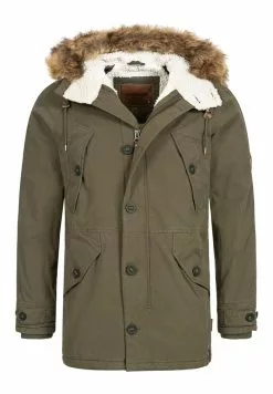 INDICODE JEANS Veste D'hiver - Dark Green -INDICODE JEANS Boutique b8eaa2a97ed54f668ea8b0682edbea88