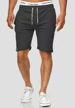 INDICODE JEANS ALDRICH - Short - Black