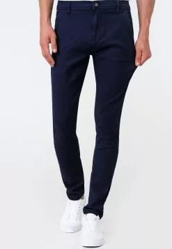 INDICODE JEANS BUCKNER - Chino - Navy -INDICODE JEANS Boutique b9d237d13d51489aad29dfc32b2721f1