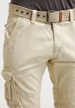 INDICODE JEANS MONROE - Short - Fog -INDICODE JEANS Boutique b9d535fedbb24ef5925b4a2019451cca