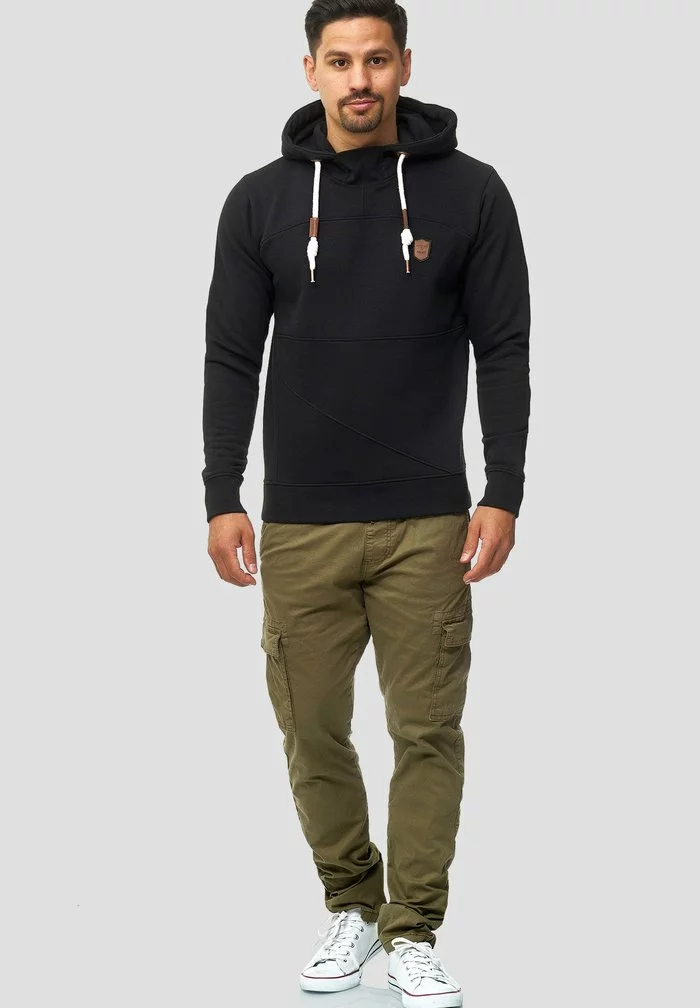 INDICODE JEANS BROADWICK - Pantalon Cargo - Army 2 INDICODE JEANS BROADWICK - Pantalon Cargo - Army – Image 2