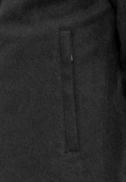 INDICODE JEANS MANTEL MARKS - Veste D'hiver - Charcoal Mix -INDICODE JEANS Boutique ba2e00ed9fa64724bc2d369e1bc04b21