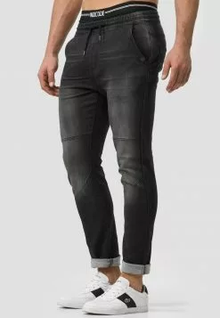INDICODE JEANS FABRIZIO - Jean Slim - Vintage Black 9 INDICODE JEANS FABRIZIO - Jean Slim - Vintage Black -INDICODE JEANS Boutique ba8734fe95cc47ca9c3cc407105c8826