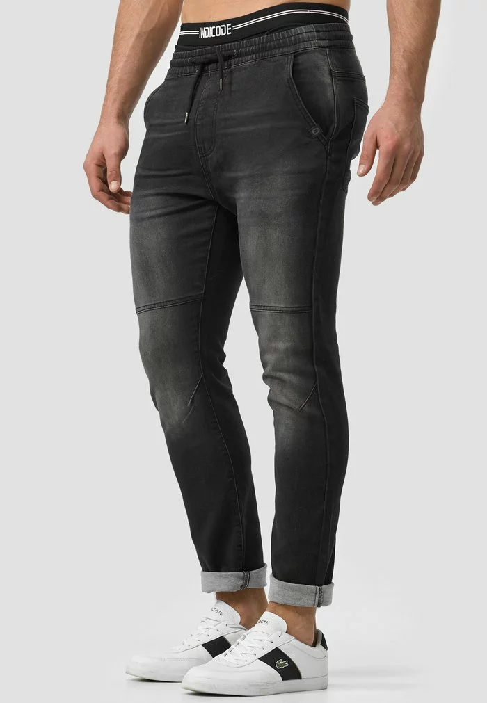 INDICODE JEANS FABRIZIO - Jean Slim - Vintage Black 4 INDICODE JEANS FABRIZIO - Jean Slim - Vintage Black – Image 4
