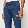 INDICODE JEANS SAVAGE - Jeans Skinny - Rub Bleach