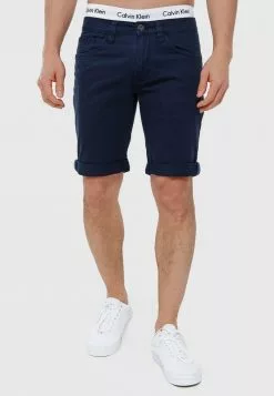 INDICODE JEANS VILLEURBANNE - Short En Jean - Navy