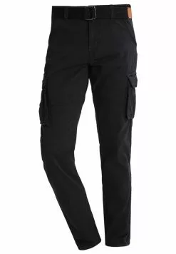 INDICODE JEANS WILLIAM - Pantalon Cargo - Black -INDICODE JEANS Boutique bbf4f0895005438b925524c405112804