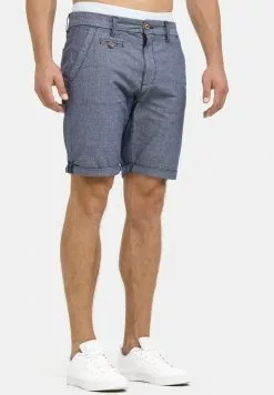 INDICODE JEANS CASUAL FIT - Short - Blue Denim -INDICODE JEANS Boutique bc18e8cdd23847b490ed59d6fe54ac4b