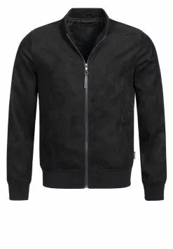 INDICODE JEANS FORT WAYNE - Veste En Similicuir - Black -INDICODE JEANS Boutique bc5c176bce2144d09efb4df5884a3dd1