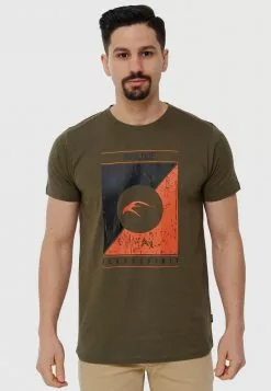 INDICODE JEANS T-shirt Imprimé - Army 12 INDICODE JEANS T-shirt Imprimé - Army -INDICODE JEANS Boutique bcbd281d2c3e40e2a8d7bb152377217f