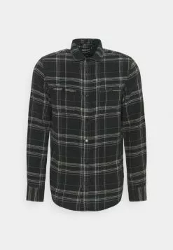 INDICODE JEANS PONCE - Chemise - Black -INDICODE JEANS Boutique bd245bf0008543ef9107d27e639aec51