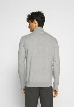 INDICODE JEANS BURNS - Pullover - Mottled Light Grey -INDICODE JEANS Boutique bd94eab3a5a04d8b8c372eba27640c65