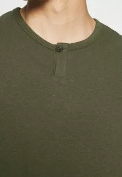 INDICODE JEANS COHEN - T-shirt Basique - Army -INDICODE JEANS Boutique bde17aae77f147f99acca1d07b28fd9d