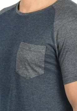 INDICODE JEANS IDGRESHAM - T-shirt Imprimé - Blue -INDICODE JEANS Boutique be430bc2a5784d93b47e5354b3fcc8c9