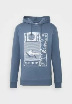 INDICODE JEANS WELLS - Sweatshirt - Blue -INDICODE JEANS Boutique bf02c0a9c83f414e88f2a6c3ba5c375d