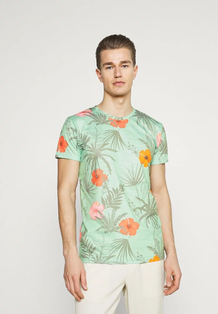 INDICODE JEANS CADIZ BRILIANT - T-shirt Imprimé - Quite Wave 1 INDICODE JEANS CADIZ BRILIANT - T-shirt Imprimé - Quite Wave