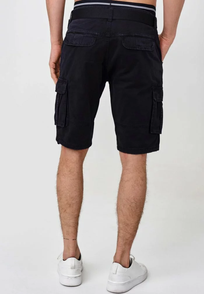 INDICODE JEANS BLIXT - Short - Black 3 INDICODE JEANS BLIXT - Short - Black – Image 3