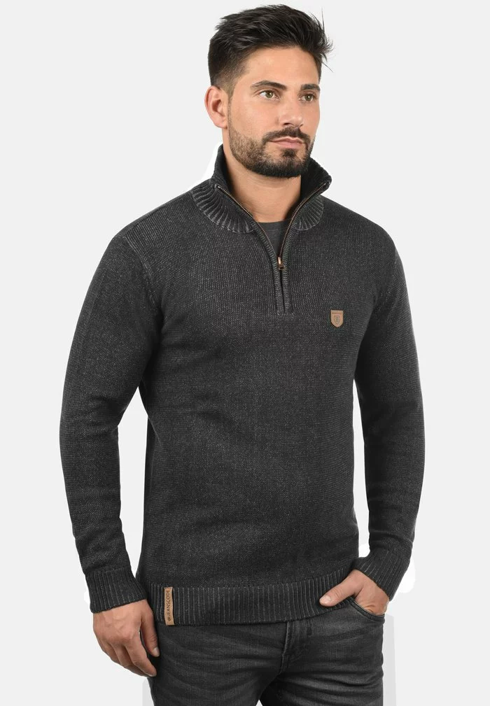 INDICODE JEANS IDNATHEN - Pullover - Black 1 INDICODE JEANS IDNATHEN - Pullover - Black