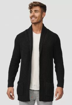 INDICODE JEANS ANAHEIM - Gilet - Black