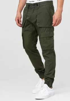 INDICODE JEANS Pantalon Cargo - Army -INDICODE JEANS Boutique c0f4a16d6bfe40b2a9812f2c1a4a0d9a