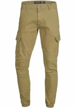INDICODE JEANS AUGUST - Pantalon Cargo - Camel -INDICODE JEANS Boutique c1a845b4002b430f9a0380466410d6c9