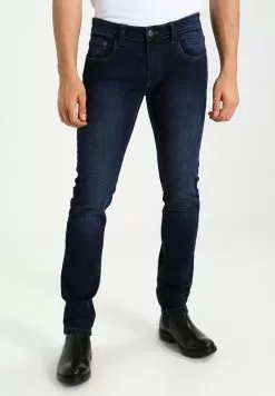 INDICODE JEANS PITTSBURG - Jean Slim - Dark Blue