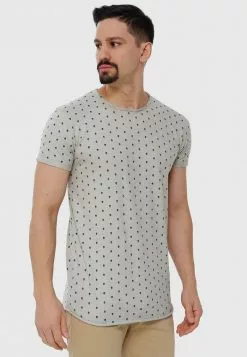 INDICODE JEANS T-shirt Imprimé - Willow Grey -INDICODE JEANS Boutique c27c0fd7d29740b0808643be9dd1131e