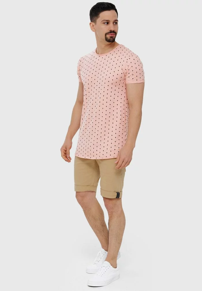 INDICODE JEANS T-shirt Imprimé - Coral Cloud 4 INDICODE JEANS T-shirt Imprimé - Coral Cloud – Image 4