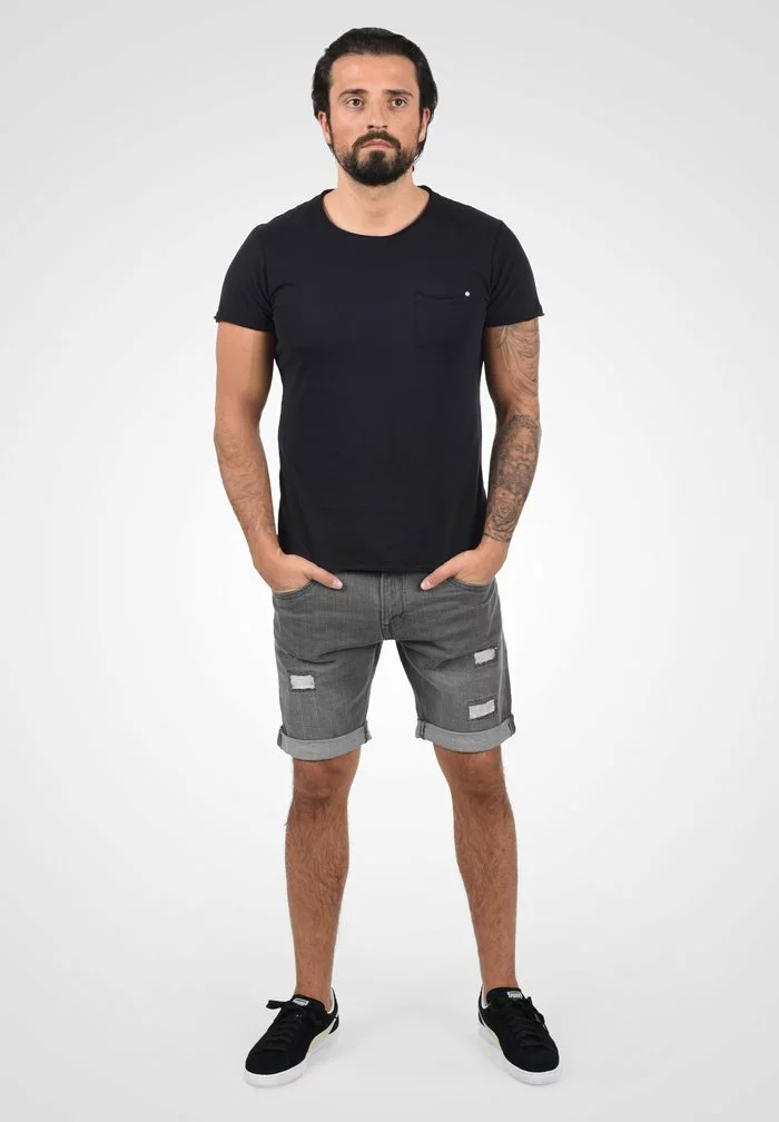 INDICODE JEANS IDHALLOW - Short En Jean - Light Grey 2 INDICODE JEANS IDHALLOW - Short En Jean - Light Grey – Image 2