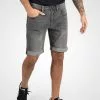INDICODE JEANS IDQUENTIN - Short En Jean - Light Grey