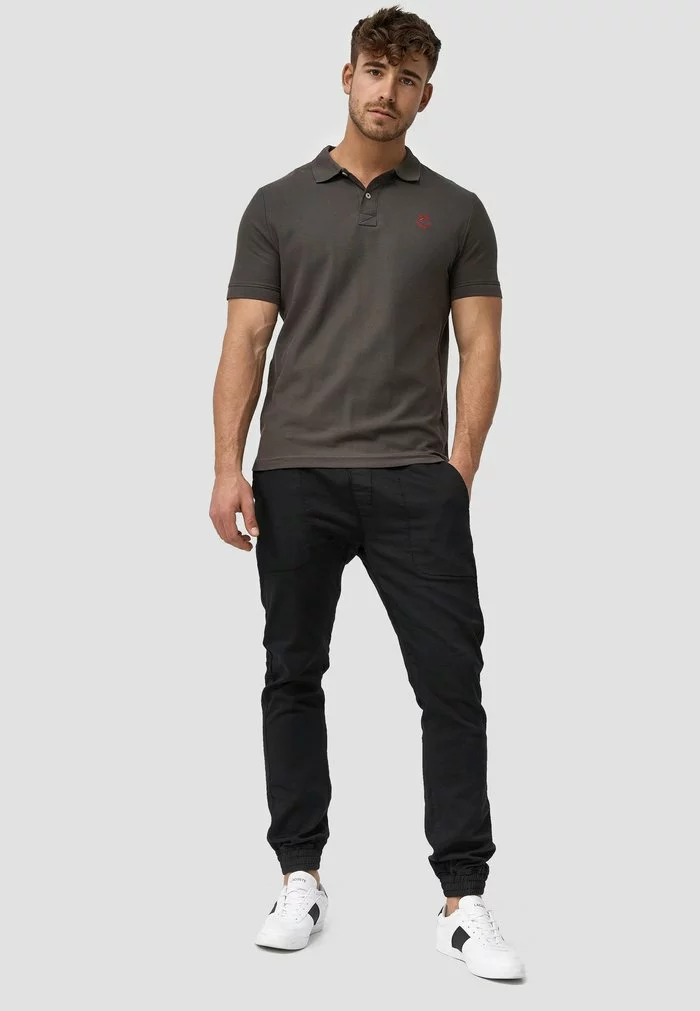 INDICODE JEANS WADIM - Polo - Raven 2 INDICODE JEANS WADIM - Polo - Raven – Image 2