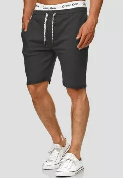 INDICODE JEANS ALDRICH - Short - Black -INDICODE JEANS Boutique c36ff0e6be05483980abe99b6a0337c6