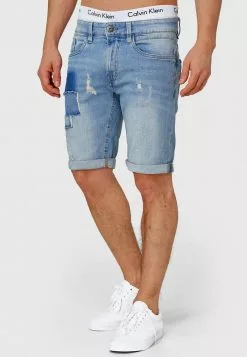 INDICODE JEANS ROBERTS - Short En Jean - Blue Wash -INDICODE JEANS Boutique c38b44eb41cd4235902eb5bdb8220f0e