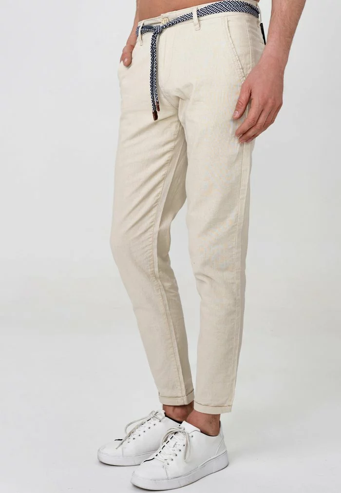 INDICODE JEANS BRYNE - Chino - Fog 1 INDICODE JEANS BRYNE - Chino - Fog