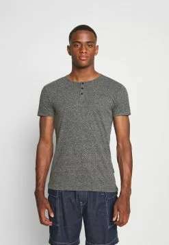 INDICODE JEANS ESTEPONA - T-shirt Basique - Black