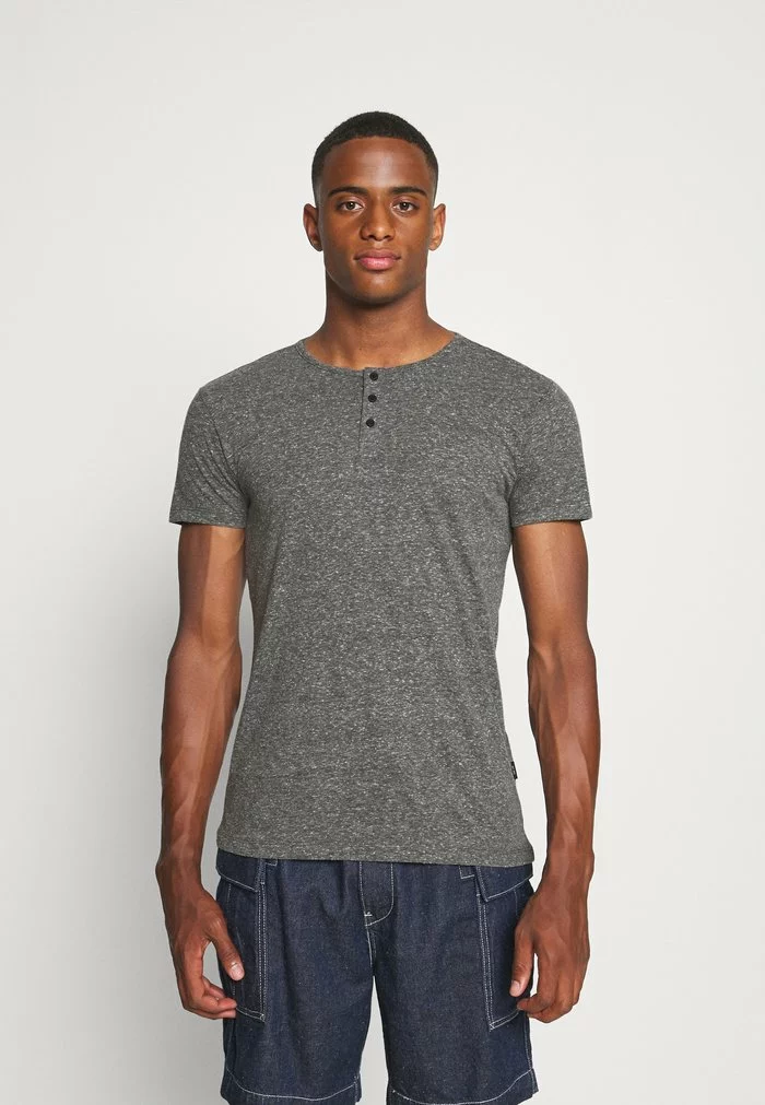 INDICODE JEANS ESTEPONA - T-shirt Basique - Black 1 INDICODE JEANS ESTEPONA - T-shirt Basique - Black