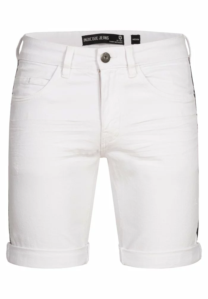 INDICODE JEANS Short En Jean - Off-white 5 INDICODE JEANS Short En Jean - Off-white – Image 5