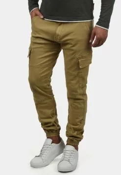 INDICODE JEANS IDBROMFIELD - Pantalon Cargo - Olive