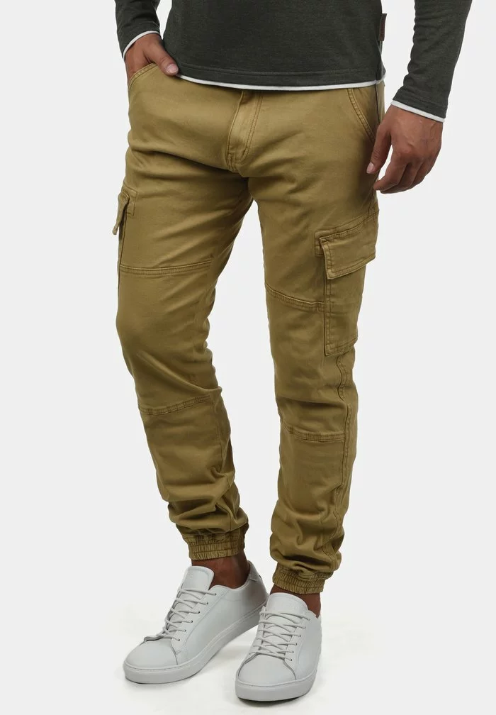 INDICODE JEANS IDBROMFIELD - Pantalon Cargo - Olive 1 INDICODE JEANS IDBROMFIELD - Pantalon Cargo - Olive