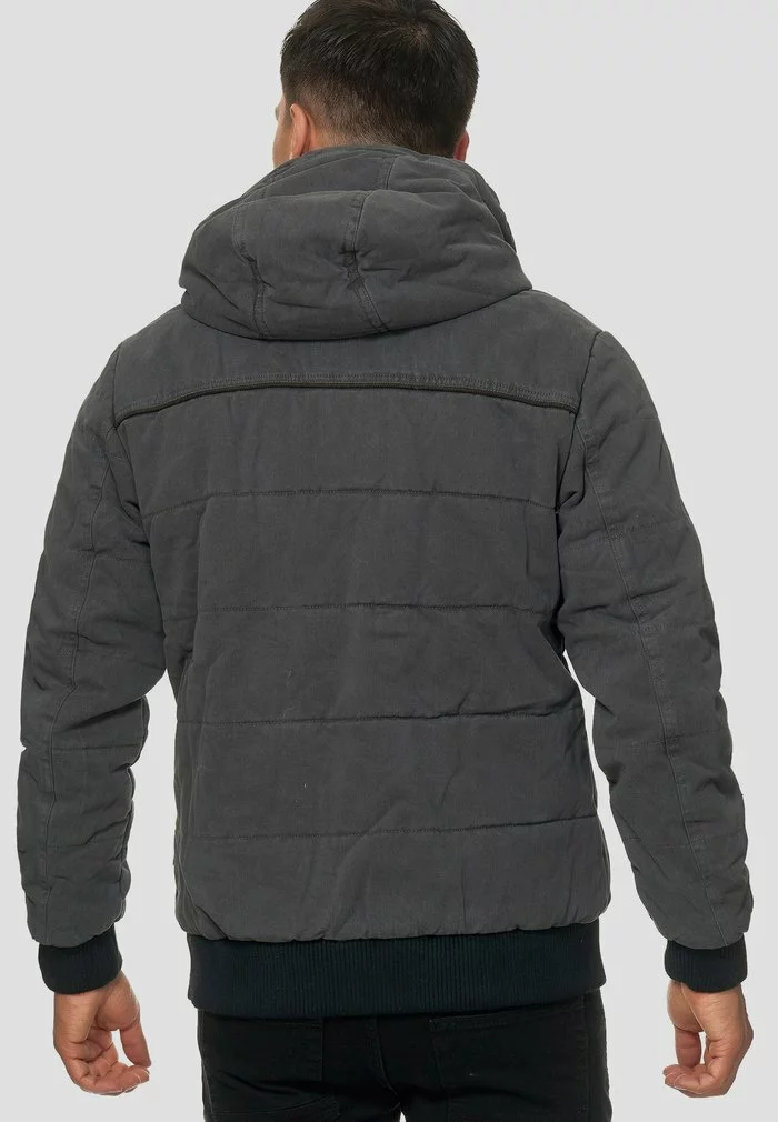 INDICODE JEANS Veste Mi-saison - Dark Grey 3 INDICODE JEANS Veste Mi-saison - Dark Grey – Image 3