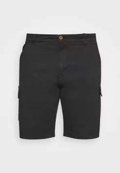 INDICODE JEANS ATHLONE PLUS - Short - Black -INDICODE JEANS Boutique c4ca8c3bae124b02bea7e6fc1ec93154
