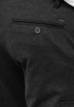 INDICODE JEANS SUPER STRETCH ECKHART - Pantalon Cargo - Raven -INDICODE JEANS Boutique c4f033fae76a4c8c800cf83c112a46ff