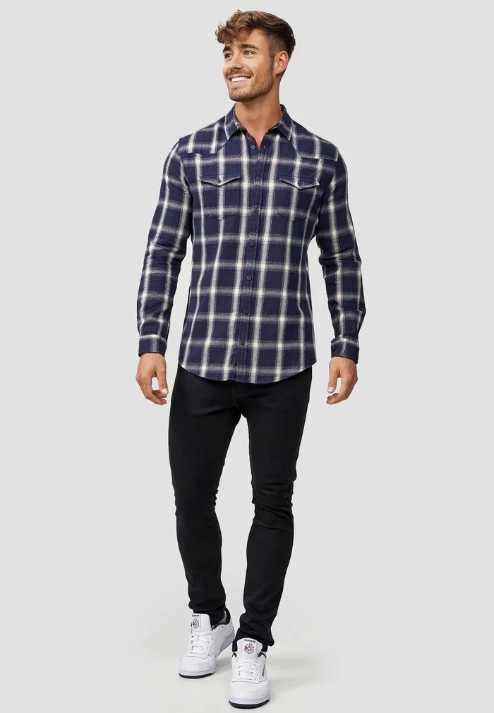 INDICODE JEANS ALTIN - Chemise - Navy 2 INDICODE JEANS ALTIN - Chemise - Navy – Image 2