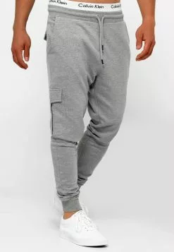 INDICODE JEANS BENDNER - Pantalon Cargo - Grey Mix -INDICODE JEANS Boutique c57c0236d78f4af4be9aa126d9aef7e0