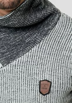 INDICODE JEANS DANE - Pullover - Light Grey -INDICODE JEANS Boutique c5f8dfb1a3f34bbab4dd5f438b2988ea