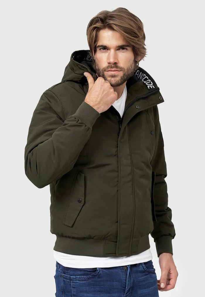 INDICODE JEANS ALBANY - Veste D'hiver - Army 2 INDICODE JEANS ALBANY - Veste D'hiver - Army – Image 2