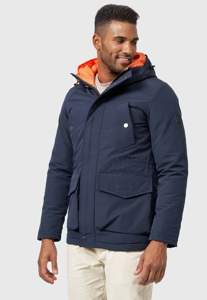 INDICODE JEANS WATERS - Parka - Navy 1 INDICODE JEANS WATERS - Parka - Navy