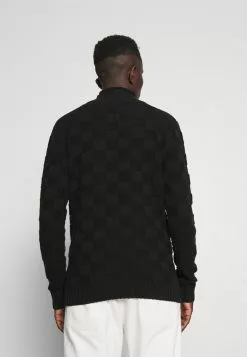 INDICODE JEANS CURTIS - Pullover - Black -INDICODE JEANS Boutique c7191f6fc0bf467bb24575f1766b214b